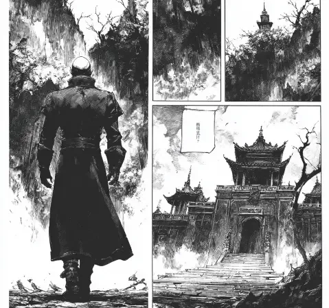 封面：热血少年战斗场景